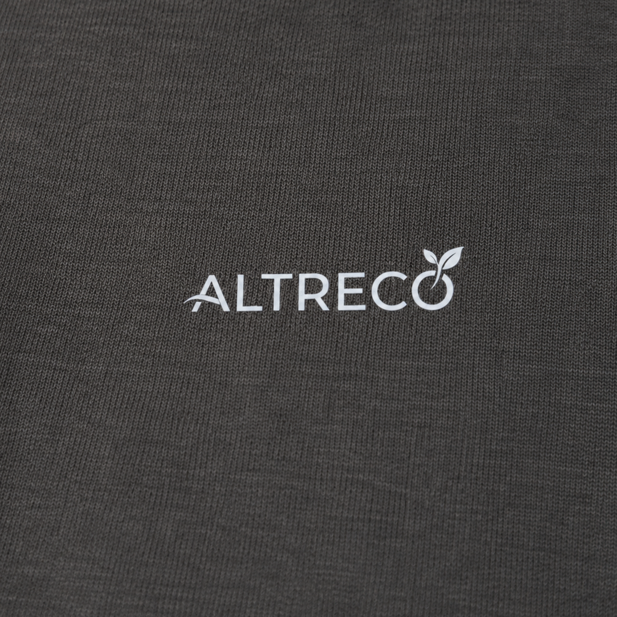 ALTRECO ネイティブコットンS/S SUMI 生地質感・胸ロゴ拡大